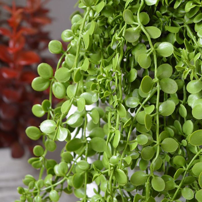 Groene Kunst Hangplant - Natuurlijke Buitendecoratie