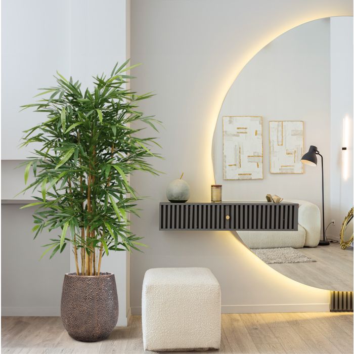 Kunst Bamboeplant - Stijlvolle Groene Decoratie voor Binnen