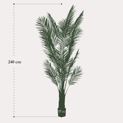 Realistische Kunst Ficus 170 cm | Trendy Vioolbladplant | Luxe Woonstijl