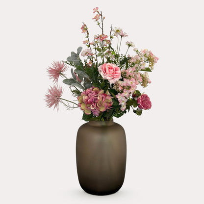 Kunstboeket Pretty Pink | 89 cm | Luxe Zijde Bloemen | Geschikt voor Woonkamer & Kantoor
