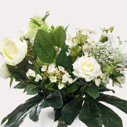 Kunstboeket | 60 cm | Kunstbloemen | White Dream