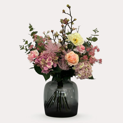 Kunstboeket | 65 cm | Zomerbloemen | Mystic Summer