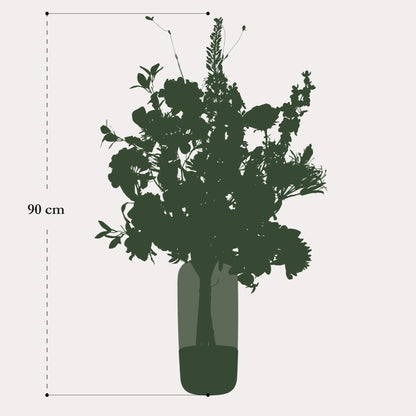 Kunstboeket | 90 cm | Luxe bloemen | Luxury Glam