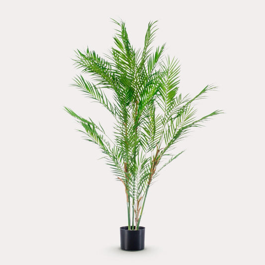 Kunstplant realistisch | 120 cm | Binnenplant | Chamaedorea Elegans Bergpalm