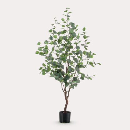 Kunstboom stijlvol | 120 cm | Binnenplant | Eucalyptus Blauwe Gomboom
