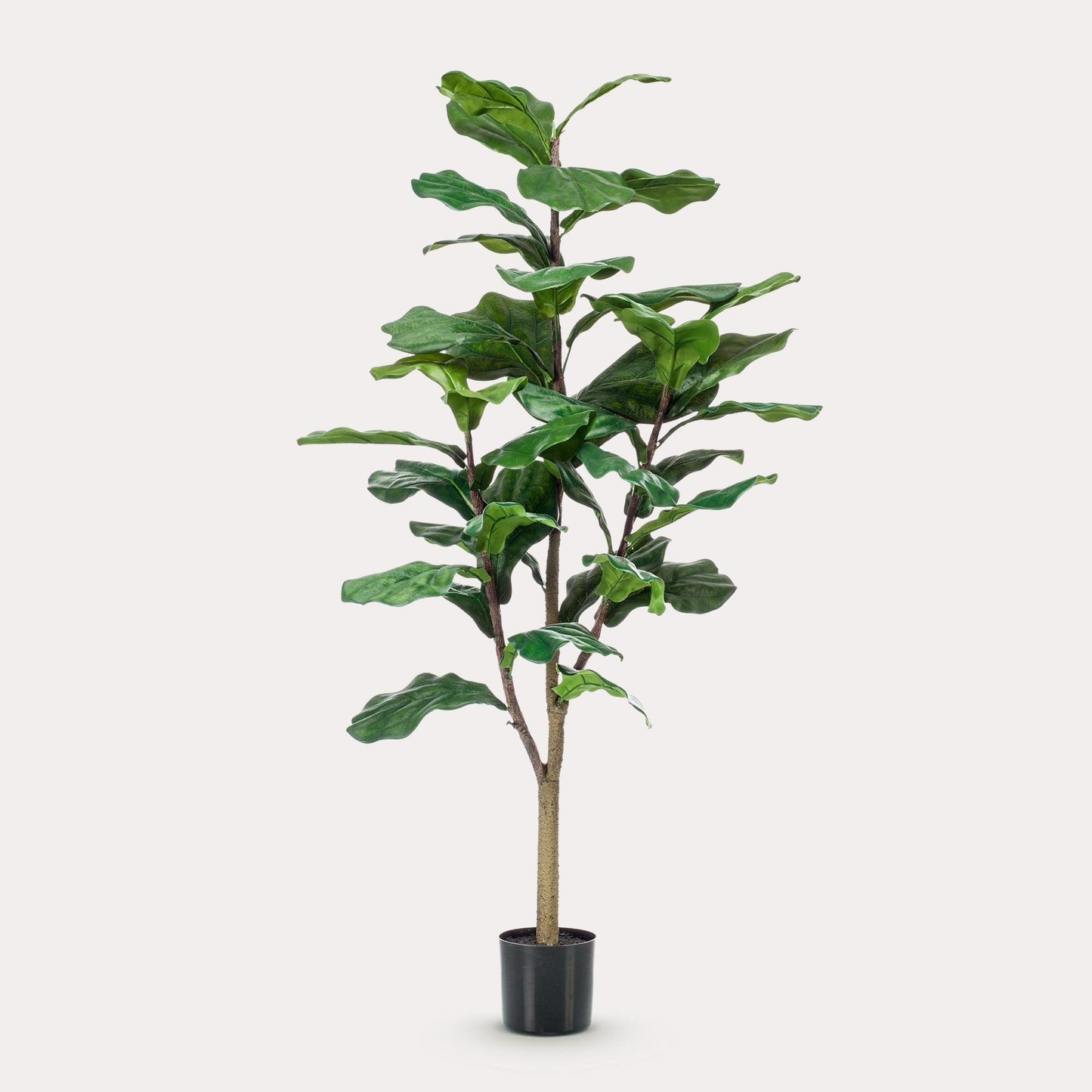 Kunstboom tropisch groen | 120 cm | Binnenplant | Ficus Lyrata Tabaksplant
