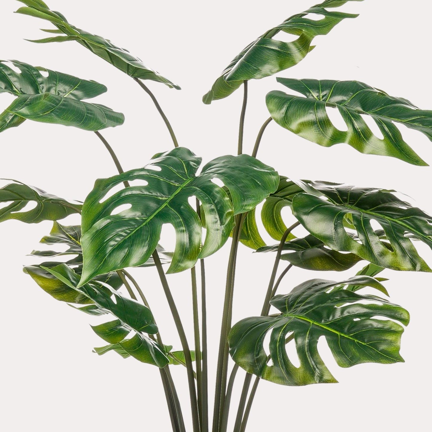 Kunstplant stijlvol | 95 cm | Binnenplant | Monstera Deliciosa Gatenplant