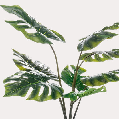 Monstera kunstplant 65 cm | Tropische gatenplant nepplant voor interieur