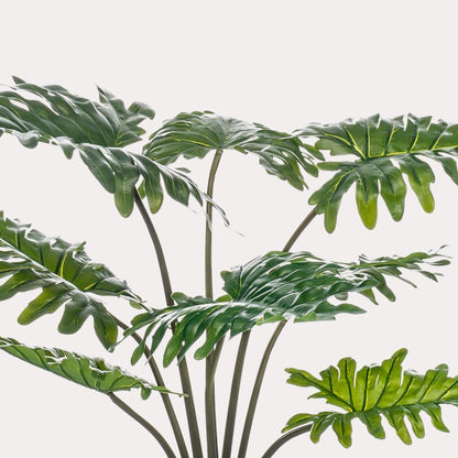 Philodendron kunstplant 60 cm | Compacte tropische nepplant voor binnen
