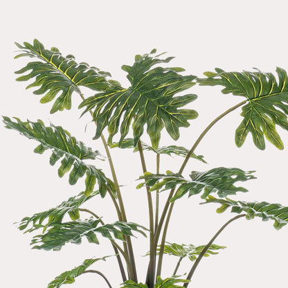 Philodendron kunstplant 80 cm | Realistische tropische nepplant binnen