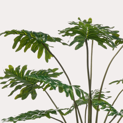 Philodendron kunstplant 105 cm | Grote tropische nepplant voor woonkamer & kantoor