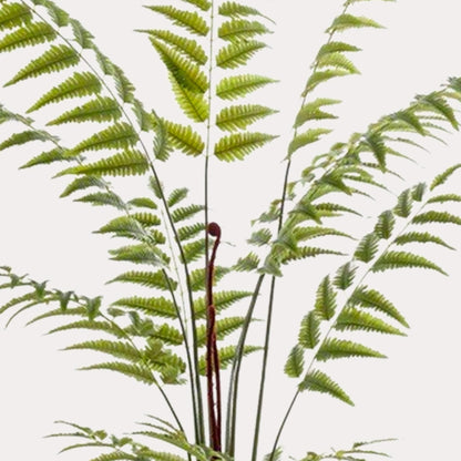 Ledervaren kunstplant 180 cm | Grote nepvaren met luchtige groene bladeren