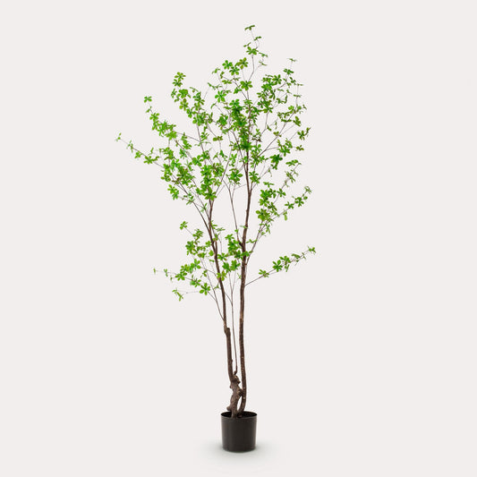 Tropaeolum kunstboom 210 cm | Grote tropische kunstplant Oost-Indische kers