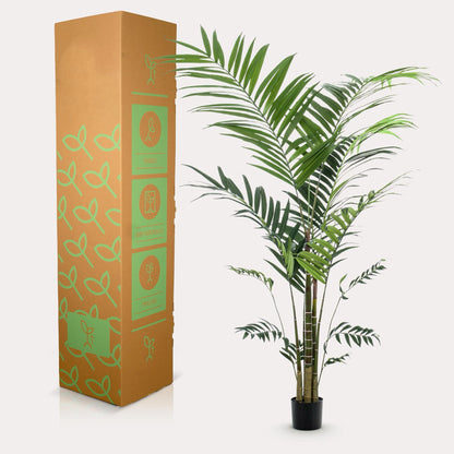 Kentia palm kunstplant 210 cm | Grote tropische kunstpalm binnen