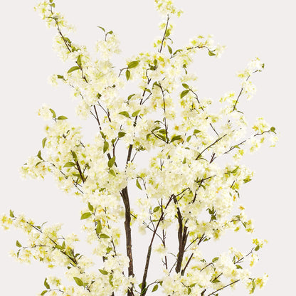 Kersenbloesem kunstboom wit 210 cm | Grote kunstboom met bloemen