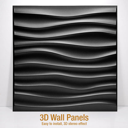3D Geometrisch Wandpaneel 30×30 cm | Modern Reliefdesign | Waterdicht & Vlamvertragend