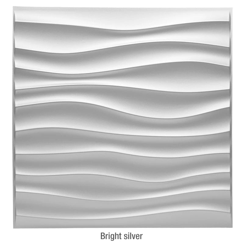 3D Geometrisch Wandpaneel 30×30 cm | Modern Reliefdesign | Waterdicht & Vlamvertragend