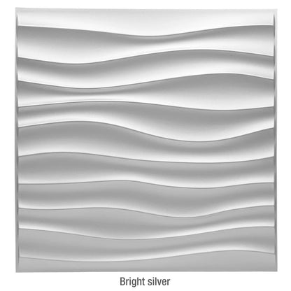 3D Geometrisch Wandpaneel 30×30 cm | Modern Reliefdesign | Waterdicht & Vlamvertragend