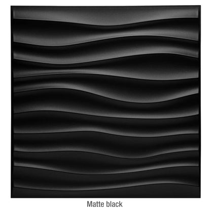 3D Geometrisch Wandpaneel 30×30 cm | Modern Reliefdesign | Waterdicht & Vlamvertragend