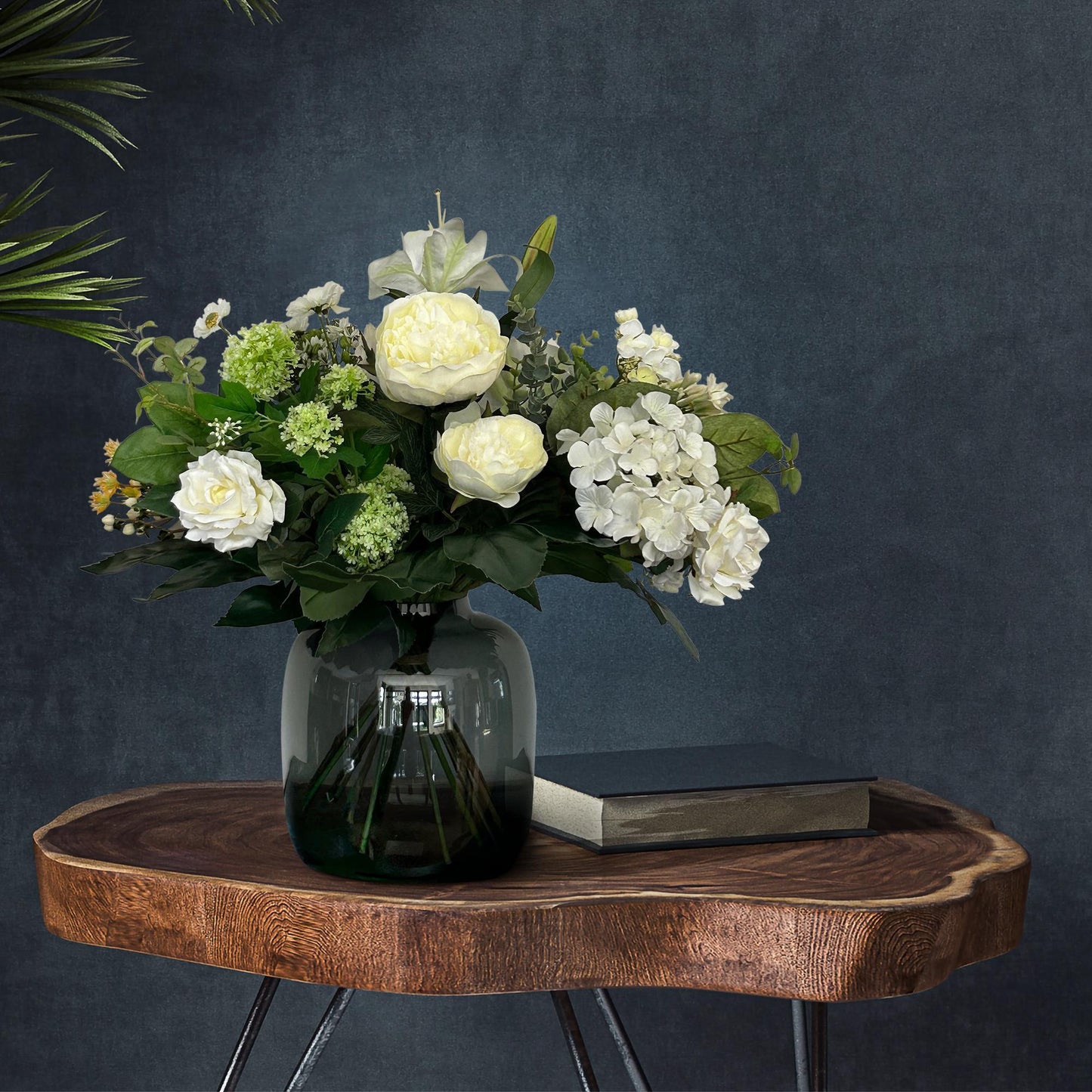 Kunstboeket | 60 cm | Kunstbloemen | White Dream