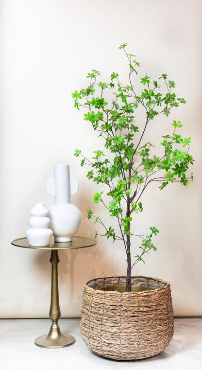 Tropaeolum kunstboom 210 cm | Grote tropische kunstplant Oost-Indische kers