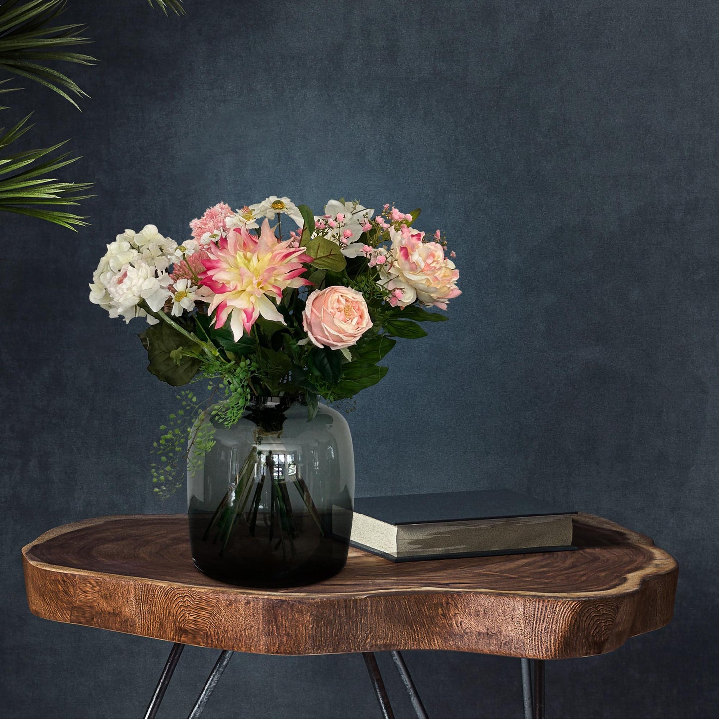 Kunst Pastelboeket | 40 cm | Binnenplant | Pastel Lover